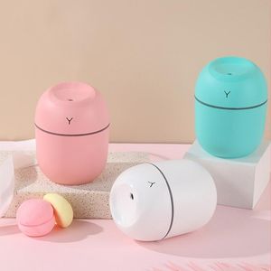 Humidificateurs Nouveaux œufs de couleur portable USB Portable 220 ml Humidificateur Petite voiture Humidificateur ménage de bureau