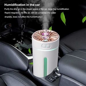 Humidificateurs Portable 300ml humidificateur à ultrasons sans fil voiture assainisseur d'air brumisateur avec diffuseur d'arôme léger maison livraison directe