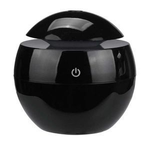 Humidificateurs Portable Air Humidificateur Ultrasonic USB Diffuseur LED LED LETURE ÉLECTRIQUE ÉLECTRIQUE DIFFUSER Thérapie aromatique Black Y240422