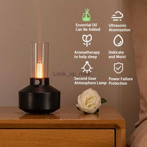 Humidificateurs rétro veilleuse chambre maison arrêt intelligent arôme diffuseur humidificateur d'air ultrasons brumisateur YQ230927