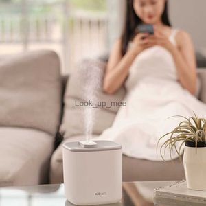 Humidificateurs Le nouveau humidificateur à Double pulvérisation grand Volume de brouillard réapprovisionnement en eau domestique Humidification bureau 3 litres pulvérisateur d'air silencieux YQ230927