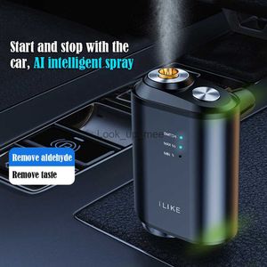 Luchtbevochtigers Ultrasone luchtbevochtiger Universele auto Automatische luchtverfrisser Slimme parfum Geurspray Luchtreiniger Auto-interieur Decor YQ230926