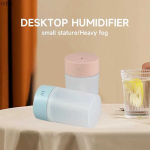 Humidificateurs USB Aroma Diffuseur Diffuseur d'huile de bureau 260 ml Mini Air Air Humidificateur Home Maker Sprayer avec LED Night Lights