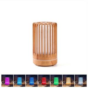 Humidificateurs Diffuseur d'aromathérapie USB Version améliorée Humidificateur à brume fraîche avec lumières de couleurs Arrêt automatique sans eau