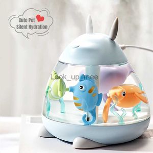 Humidificateurs USB Portable mignon humidificateur pour animaux de compagnie arôme diffuseur de parfum à ultrasons maison chambre parfum purificateur d'air humidificateur d'huile essentielle YQ230926