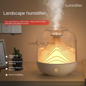 Humidificateurs Humidificateur Rechargeable USB purificateur d'air Mini diffuseur d'huile essentielle sans fil diffuseur d'huile essentielle mignon humidificateurs à domicile YQ230926