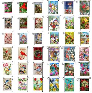 Hummingbird Garden Flag Courtyard Camping Bird Flags Printemps Été automne d'hiver Banner Banner Bannière Banner par Ocean Shipping P39