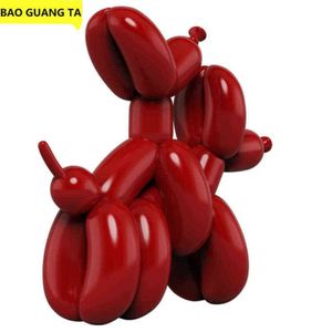 Humpek Tenacious Ballon Honden Standbeeld Art Design Woonkamer Kantoor Desktop Decor Hars Dier Home Decor Cadeau Perfect voor Christus 2250U