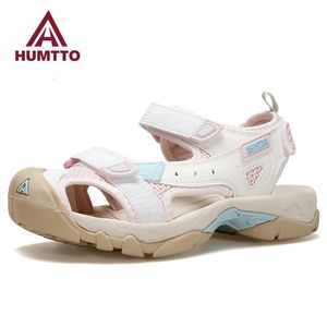 Humtto Summer Randing Chaussures Sandales extérieures pour les femmes Breffe-eau Béche Femme Camping Camping Fishing Calling Aqua Sneaker 240415