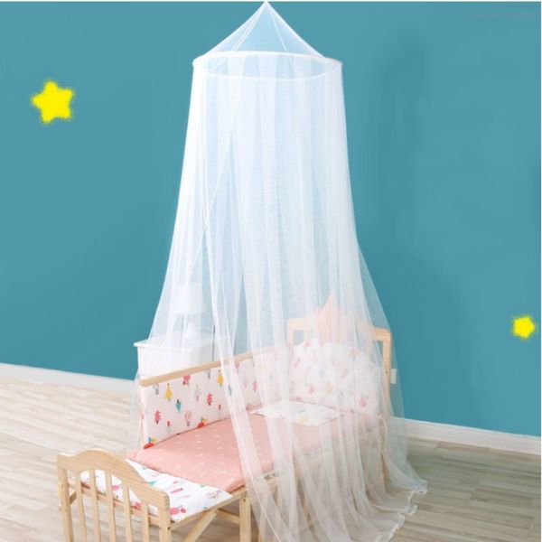 Mosquito Dome Hung Dome Net pour berceau Baby Bed Nest insecte de tente rejette la canopée rideau de filet