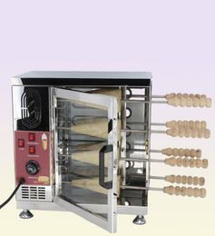 Machine de gril à gâteau de cheminée hongroise Kurtos Kalacs Kurtoskalacs Roll Maker6557275