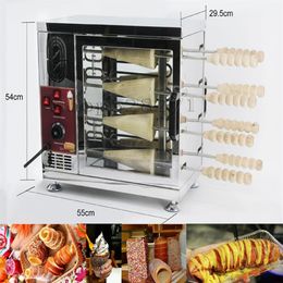 Hongaarse schoorsteen cake gebak oven grill machine kurtos kalacs kurtoskalacs roll maker269S