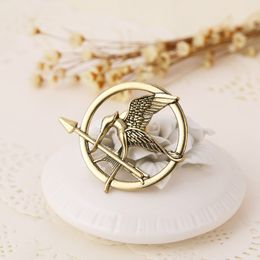 Hunger Games Mockingjay retro broche neutrale punkstijl mode Europese en Amerikaanse legeringsjuwelen