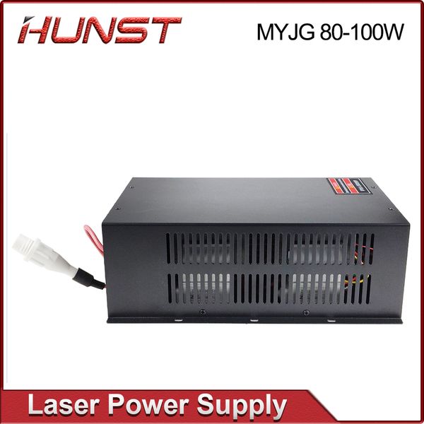 Hunst CO2 Laser Power Alimentation MYJG-100W pour une machine à découper et à gravure au laser 80W-100W