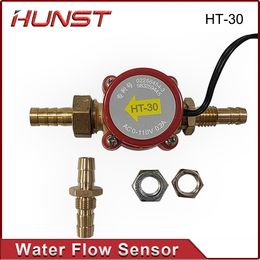 Hunst Water Flow Switch Sensor met 10 mm mondstuk HT-30 waterbescherming voor CO2-lasergravure snijmachine.