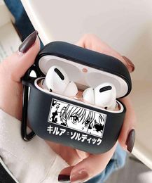 HUNTER X 3 HXH ANIME HISOKA MOROW GONCASE EATPHONE CHARGE CHARGE pour Apple Airpods Pro 2 1 3 Black Protective Accessories5779284