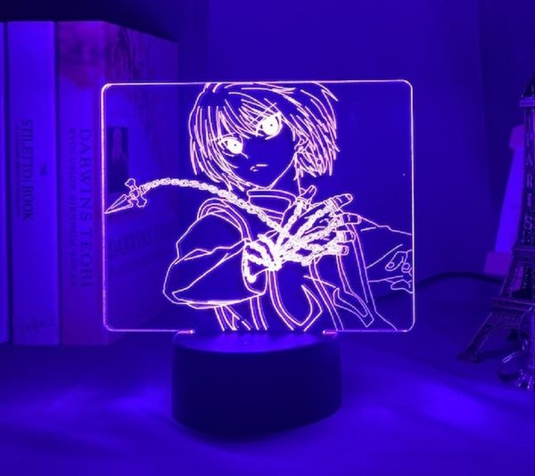 Hunter X Anime Led Curarpikt Hisoka Gon Killua Figure 3d Night Lights Anime Lampe Enfants Chambre Décor Enfants Cadeau Dropshipping 201028