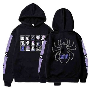 Hunter X Hunter Anime Cosplay Sudadera con capucha hombres mujeres Harajuku Hip Hop sudadera otoño moda Unisex acogedor pulóver Tops Streetwear G1202