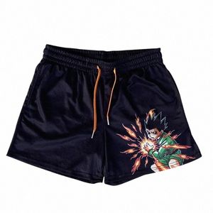 Hunter X Hunter Anime Shorts GON FREECSS Zomer Strand Zwembroek Mannelijke Board Shorts Badpakken Badmode Shorts Mannen Strandkleding o3EM #