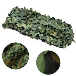 Jacht Army Camo Netting Outdoor Jungle Camouflage Zonnebrandcrème Net Woodland Privacybescherming Mesh Forest Shade Tent voor Camping Y0706