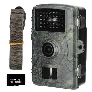 Caméras de chasse 16MP 1080P Portable jour nuit Po vidéo prise caméra de piste multifonction surveillance extérieure 38 lumières infrarouges 231208