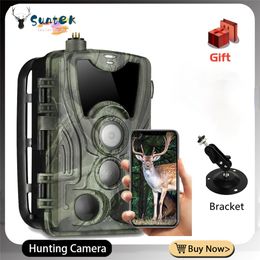 Jacht Camera 20MP 1080 P 2G SMS MMS P Wildlife Trail Camera Po Traps Nachtzicht E-mail Cellulaire outdoor Surveillance 230603