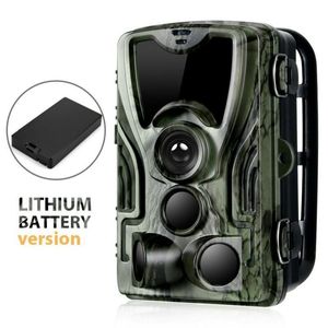 Caméras de chasse 20MP 1080P Caméra de chasse extérieure avec batterie au lithium 5000 MAh IP65 Étanche Game Cam Po Traps Wild Surveillance 230603