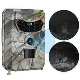 Cámaras de caza Cámara IP56 Impermeable Trail 1080P 16MP Video Recorder Infrarrojos LED Night View Cam 2022 CamerasHunting