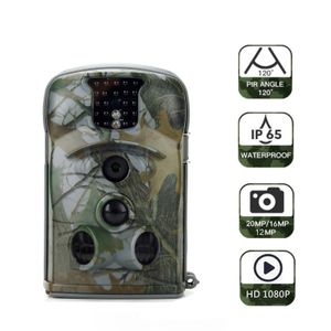 Caméras de chasse HC5210A HD Capteur infrarouge 20MP 1080P Suntek Trail Étanche Po Capture Mobile Wildlife Night Vision 230620