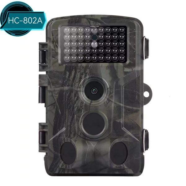 Caméras de chasse HC802A Trail Camera Faune extérieure Filtre IR Vue nocturne Détection de mouvement Scoutisme Po Traps Track 230620