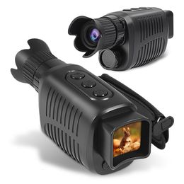 Jachtcamera's HD Infrarood Night Vision Camera Device Monocular Digital Telescope met dag- en dual-gebruik voor buitenreizen 230504