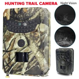 Jachtcamera's Trailcamera 1080P 20MP Wildlife Monitor Waterdicht Infrarood Nachtzicht Tracking- en monitoringdetector 231208