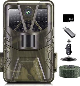 Caméras de chasse Caméra de faune 36MP HD Trail Game avec vision nocturneIP66 Observation de scoutisme étanche 230620