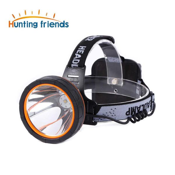 Amigos de caza Estilo de separación Linterna frontal LED 18650 Linterna recargable Linterna impermeable Frente Coon Luces de caza P082272v