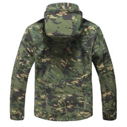 Veste de chasse Marque Vêtements d'automne camouflage militaire masculin veste en toisse armée vêtements tactiques multicam camouflage masculin