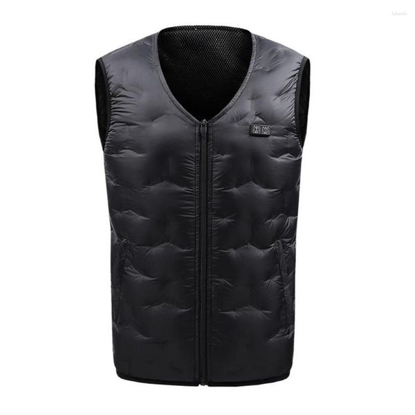 Vestes de chasse 10 zones de chauffage gilet veste hommes hiver gilet chauffant électrique pour sport randonnée surdimensionné 6XL