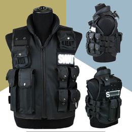 Vestes de chasse 11 poches gilet tactique hommes gilet extérieur formation militaire CS gilet swat protection modulaire sécurité 221025