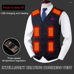 Chaquetas de caza 16 lugares Zonas Chaleco calentado 3 engranajes Abrigo USB Carga Térmica Calefacción eléctrica Ropa Mujeres Hombres para acampar Senderismo