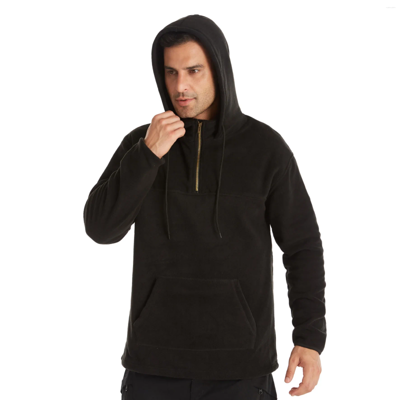 Chaquetas de caza 2023 para hombre, chaqueta de lana Polar táctica para exteriores, ropa cálida con cremallera, jersey para hombre, abrigo a prueba de viento, suéter térmico para senderismo