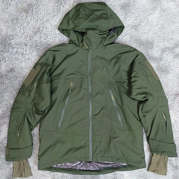 Chaquetas de caza 3,0 chaqueta térmica de invierno para hombre, ropa de algodón táctica militar de camuflaje para exteriores, abrigo cálido a prueba de viento para senderismo y esquí