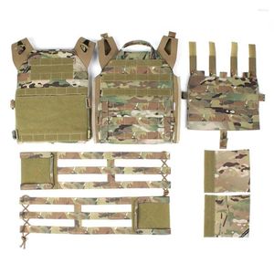 Vestes de chasse en tissu Cordura 500D, gilet léger d'extérieur JPC2.0, gilet de transport de plaque de saut tactique