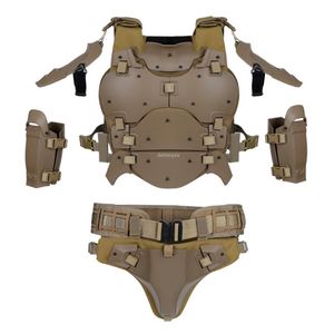 Vestes de chasse, ensemble de gilet d'armure tactique de l'armée, combinaison de protection contre les explosions de Paintball Wargame en plein air