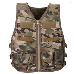 Vestes de chasse enfants gilet de Combat enfants Camouflage CS vêtements de tir formation équipement de Protection gilet tactique
