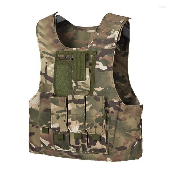 Vestes de chasse enfants gilet tactique enfants armée militaire Combat plaque transporteur Camouflage tir Protection équipement formation