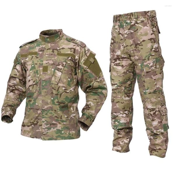 Vestes de chasse CP ACU, uniforme militaire de Camouflage en plein air, combinaison de Combat militaire tactique, veste et pantalon de randonnée d'entraînement BDU