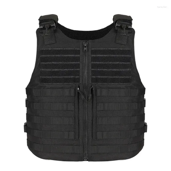 Vestes de chasse Défense Démontage rapide Gilet tactique Ventilateur de l'armée en plein air Doublure de service multifonctionnelle Protection fonctionnelle enfichable Sui