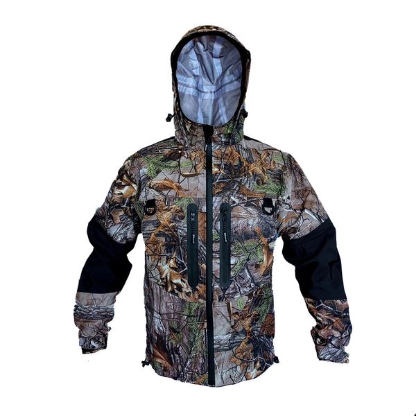 Vestes de chasse ELUANSHI veste de chasse Wading vêtements imperméables respirants vêtements Wader 231215