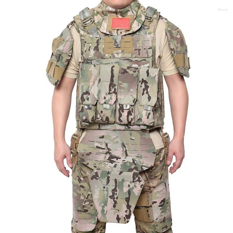 Hunting Jackets Field Tactical Vest Heavy Full Protection Outdoor CS Training Large Capacity Loading Defense Camouflage