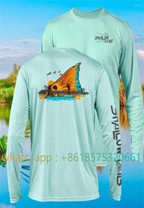 Jachtjassen Visserijkleding Shirt Heren Zomer Camisa De Pesca Ademende Kleding Uv-bescherming Shirts8948950