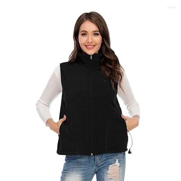 Vestes de chasse gilet chauffant veste Portable hommes polaire chaud USB chauffage multifonctionnel corps plus chaud femmes électrique